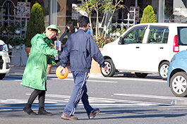 内覧会スタッフの仕事風景